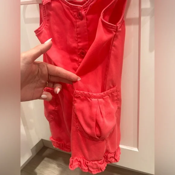 NWOT MAYORAL CORAL BABY ROMPER SIZE 24M